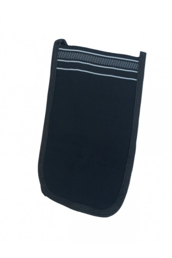 Osmanlı Kalın Siyah Banyo Hamam Kesesi -kalın 25x17 Cm Osmanlı Kalın Siyah Banyo Hamam Kesesi -kalın 25x17 Cm