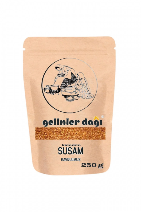 Kabuklu Susam Kırmızı/Kahverengi 250 g