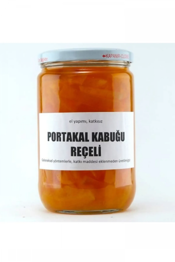Ev Yapımı Natural Portakal Kabuğu Reçeli 660 cc