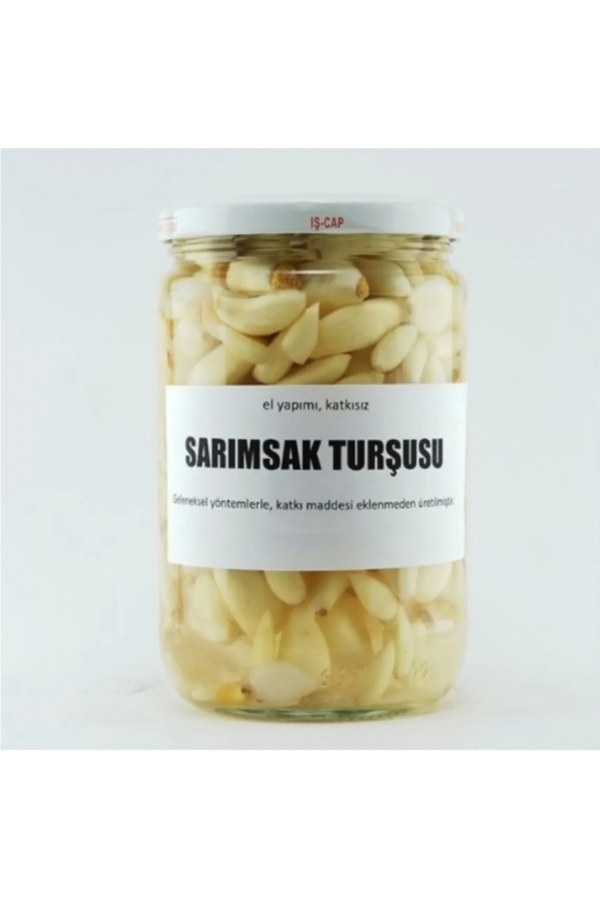 Ev Yapımı Natural Sarımsak Turşusu 780 g Ev Yapımı Natural Sarımsak Turşusu 780 g