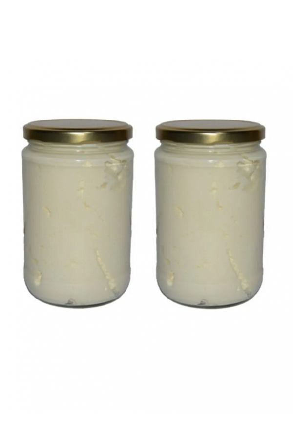 Hatay Yöresel Natural Tuzlu Yoğurt (Keçi Sütlü) 800 gr (2 Kavanoz) 2024 YENİ SEZON