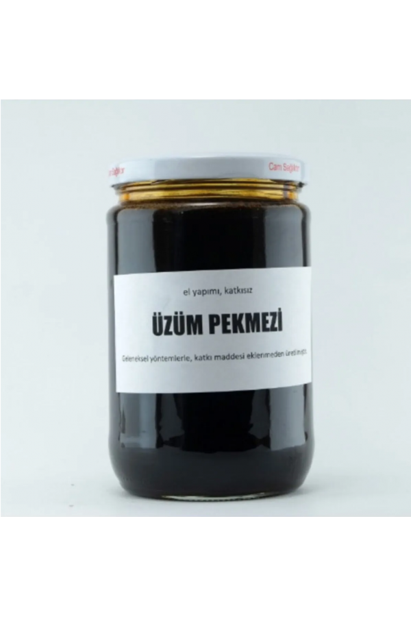 Ev Yapımı Natural Üzüm Pekmezi 660 cc 800 gr