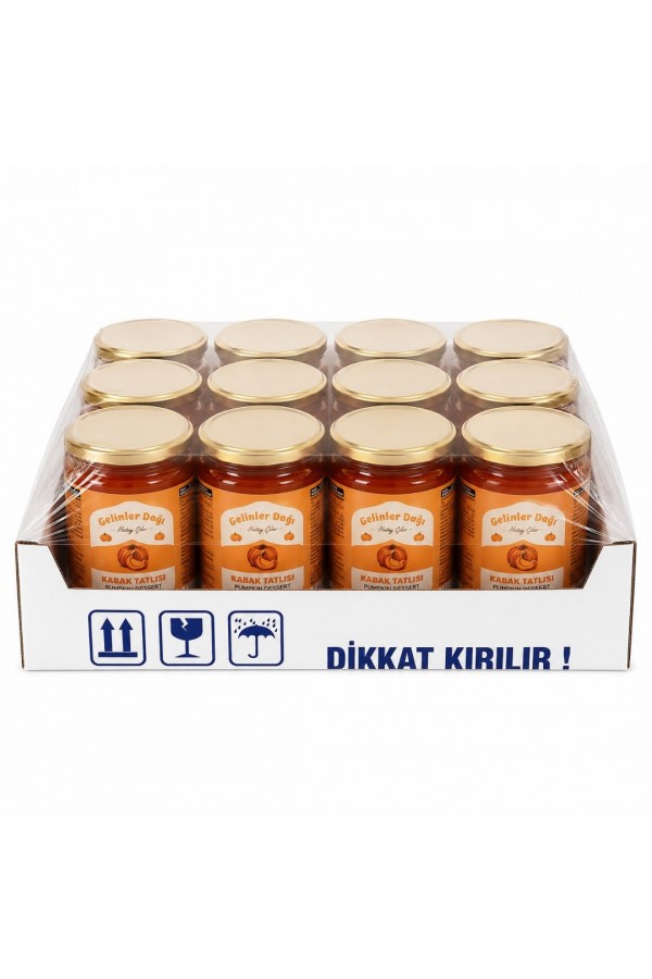 Kireçte Çıtır Hatay Kabak Tatlısı 800 g x 12 Adet