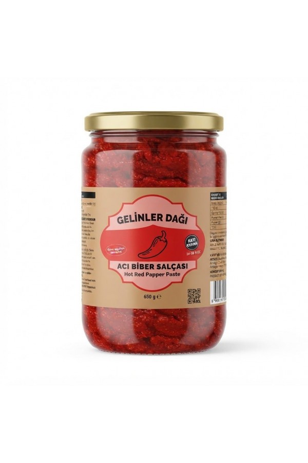 Hatay Acı Biber Salçası 650 G Hatay Acı Biber Salçası 650 G