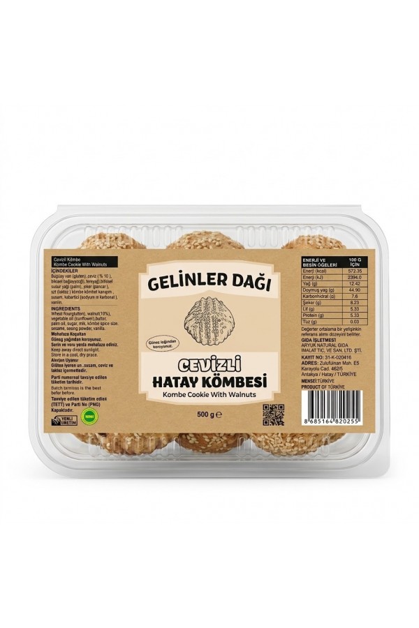 Cevizli Hatay Kömbesi 500 gr