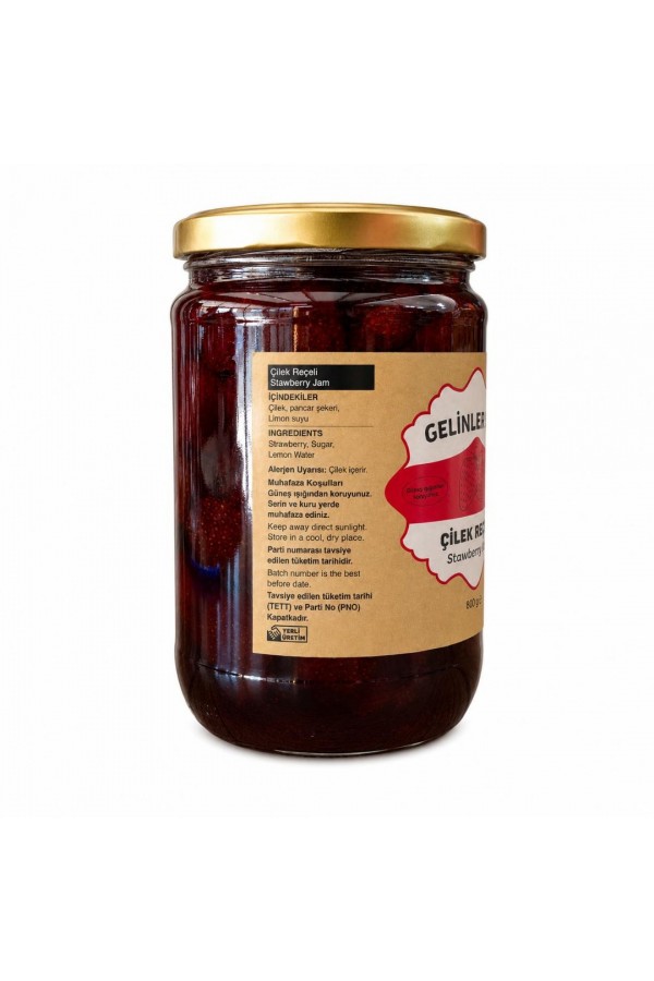 Çilek Reçeli 800 G x 12 Kavanoz SPECIAL