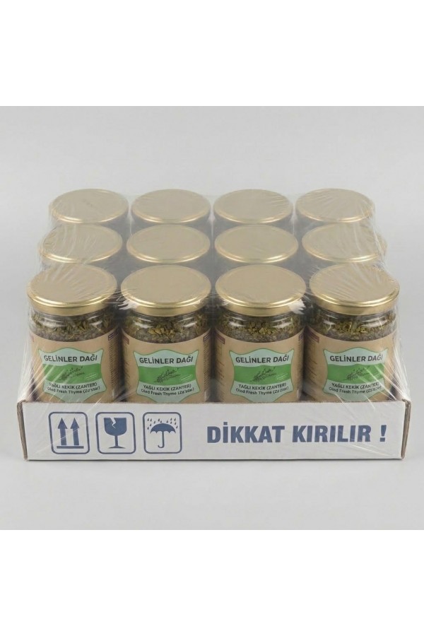 Yağlı Kekik (Zahter) 660 Cc X 12 Kavanoz